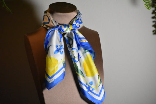 Pañuelo Mediterráneo: elegancia y frescura en tu estilo
