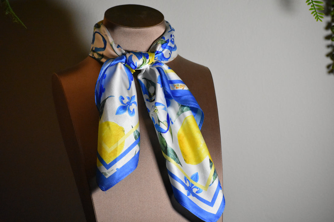 Pañuelo Mediterráneo: elegancia y frescura en tu estilo