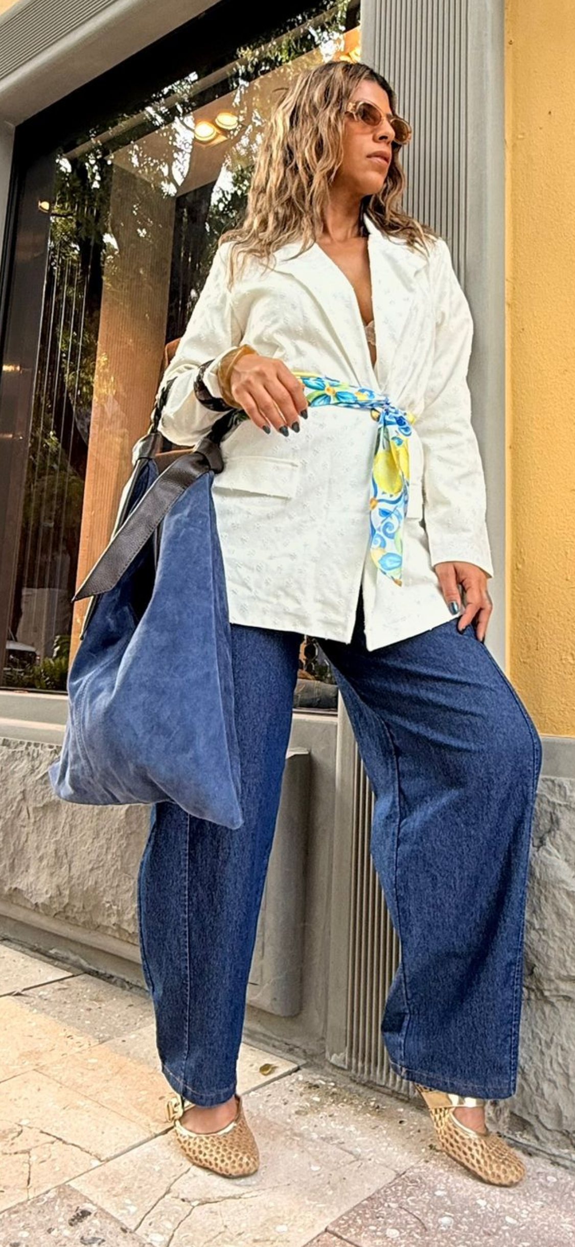 Bolsa cuero Italiana