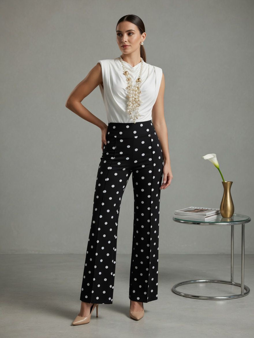 BMC pants polka dots